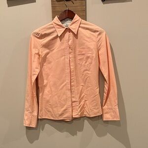 Tommy Hilfiger Light Orange Button-Up Shirt